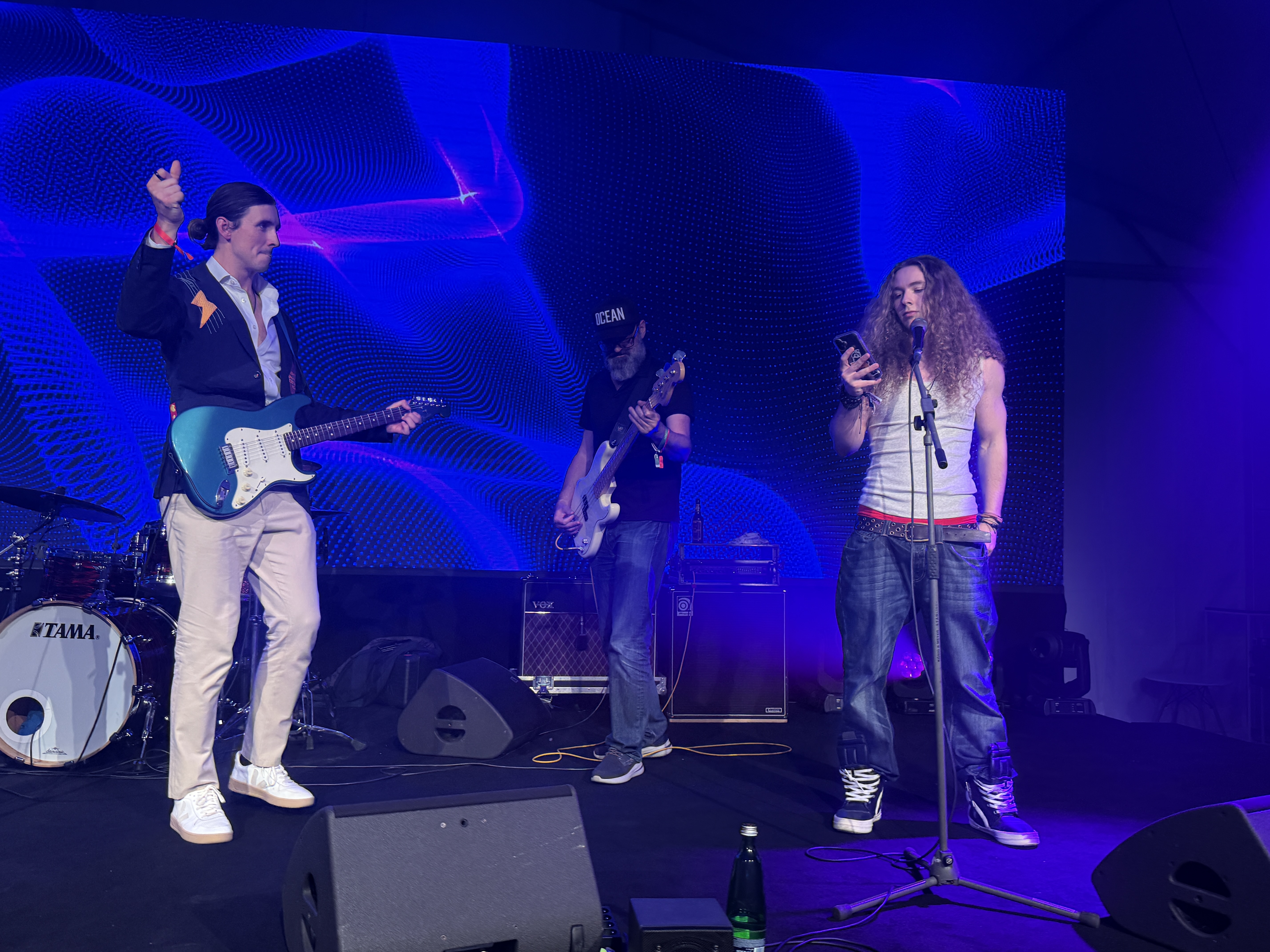 BTC Prague 2026 — Satoshi Rockamoto on stage