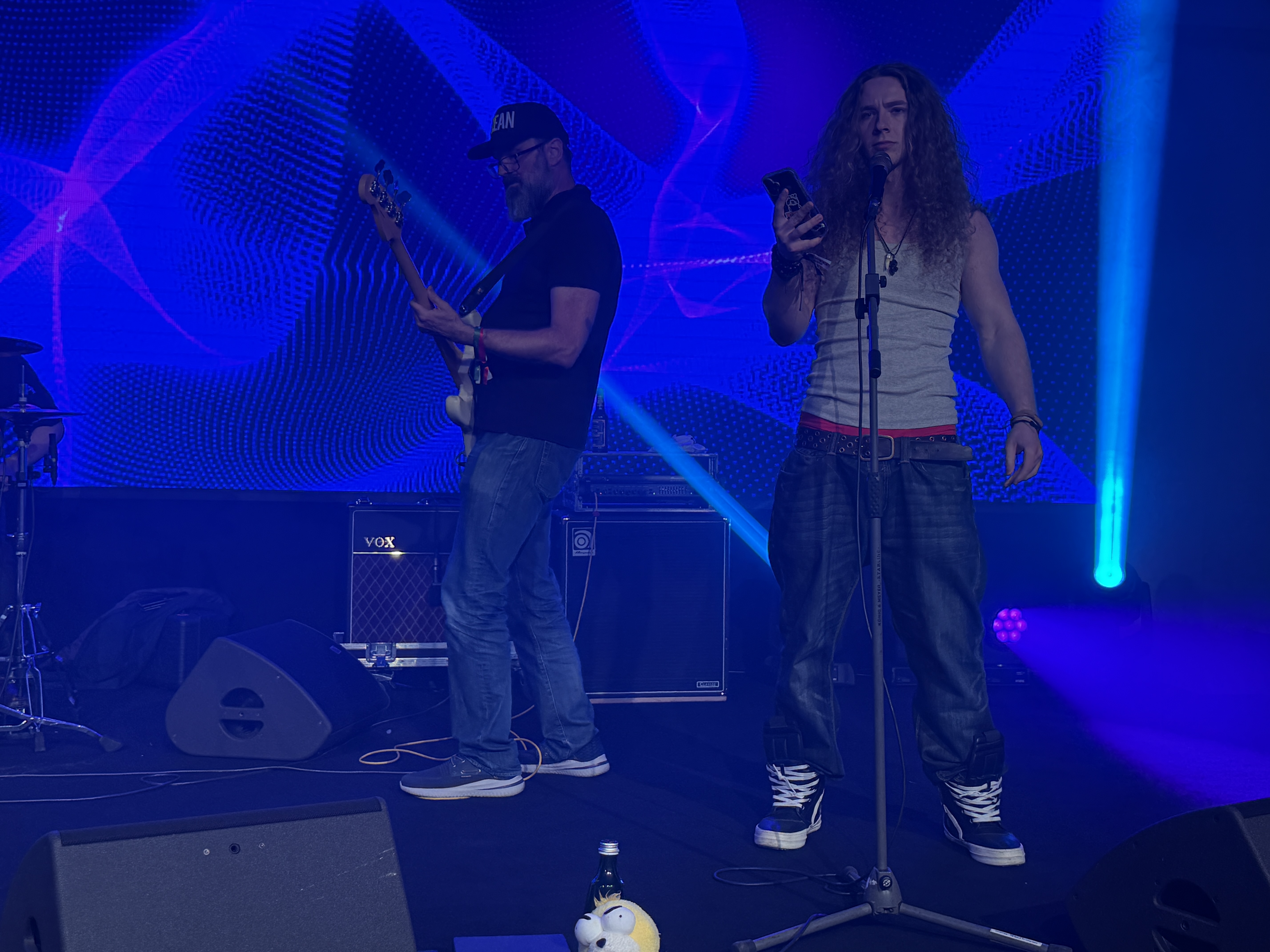 BTC Prague 2026 — Satoshi Rockamoto on stage
