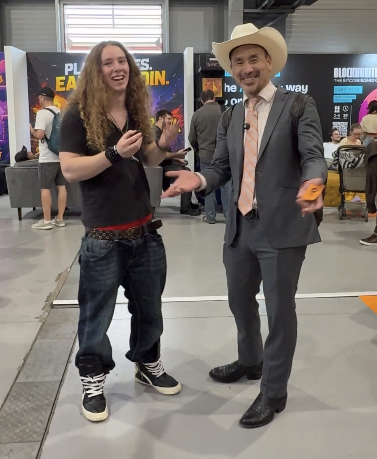 Thomas with Jimmy Song at BTC Prague 2026
