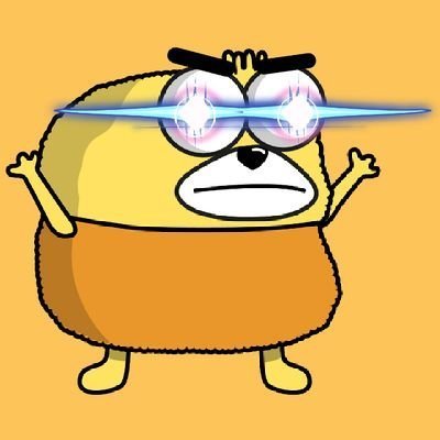 Yellow puppet avatar